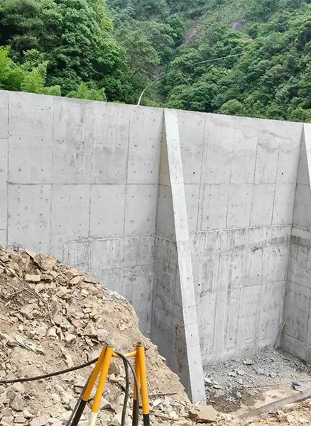 南通如皋重力式挡土墙